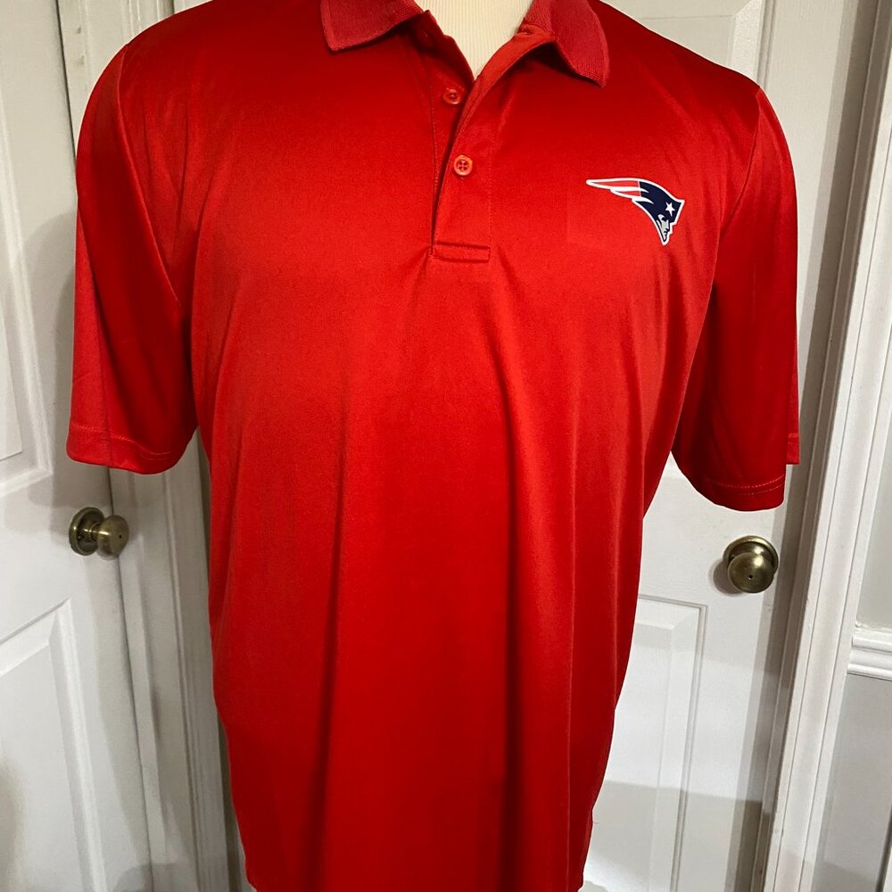 XL Red New England Patriots Polo by Fanatics